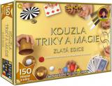 Sada Kouzla, triky, magie zlatá edice 150 kouzel a triků v krabici dárek Zdarma