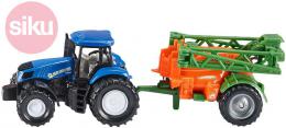 SIKU Model traktor s přívěsem na rozprašování hnojiva 1:87 kov - zvětšit obrázek