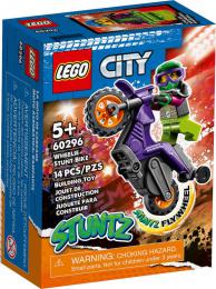 LEGO CITY Wheelie motorka 60296 STAVEBNICE - zvětšit obrázek