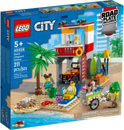 LEGO CITY Stanice pobřežní hlídky 60328 STAVEBNICE - zvětšit obrázek