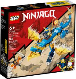 LEGO NINJAGO Jayův bouřlivý drak EVO 71760 STAVEBNICE - zvětšit obrázek