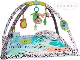 INFANTINO Baby deka hrací 75x75x54cm s hrazdou 4v1 s aktivitami pro miminko - zvětšit obrázek