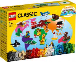 LEGO CLASSIC Cesta kolem světa 11015 STAVEBNICE - zvětšit obrázek