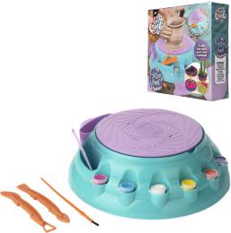 Kruh hrnčířský Creator kreativní dětský set s nástroji a barvičkami v krabici - zvětšit obrázek