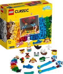 LEGO CLASSIC Kostky a světla na baterie Světlo 11009 STAVEBNICE - zvětšit obrázek