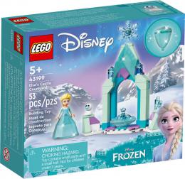 LEGO DISNEY FROZEN Elsa a zámecké nádvoří 43199 STAVEBNICE - zvětšit obrázek