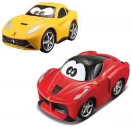 BBURAGO Auto Ferrari baby autko vesel s oima 2 druhy plast