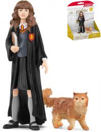 SCHLEICH Harry Potter set figurka Hermiona Grangerov + kocour Kivonoka