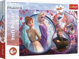 TREFL PUZZLE Frozen 2 Sestersk dobrodrustv skldaka 41x27,5cm 160 dlk