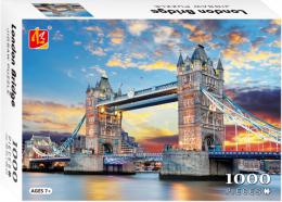 PUZZLE London Tower Bridge 70x50cm foto skládaèka 1000 dílkù v krabici