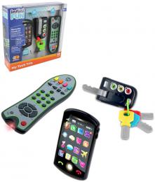 TECH TOO Trio baby set smartphone + kle + ovlada na baterie Svtlo Zvuk