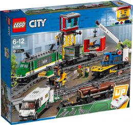 LEGO CITY RC Nkladn vlak na baterie 60198 STAVEBNICE