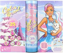 MATTEL BRB Color Reveal Adventní kalendáø set s panenkou Barbie