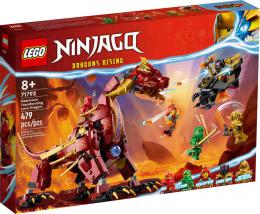LEGO NINJAGO Heatwave a jeho transforman lvov drak 71793 STAVEBNICE