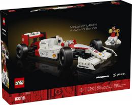 LEGO ICONS Auto McLaren MP4/4 + Ayrton Senna 10330 STAVEBNICE