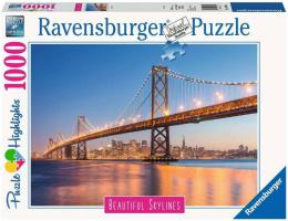 RAVENSBURGER Puzzle San Francisco most 1000 dlk 70x50cm skldaka