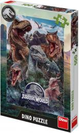 DINO Puzzle Jursk svt (Jurassic World) 33x47cm skldaka 500 dlk