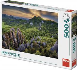 DINO Puzzle Slovsk skly 47x33cm foto skldaka 500 dlk v krabici