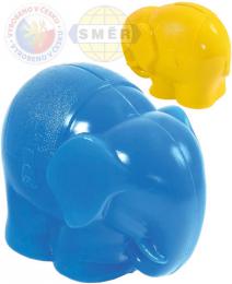 SMÌR Pokladnièka (kasièka) Slon plastová modrá