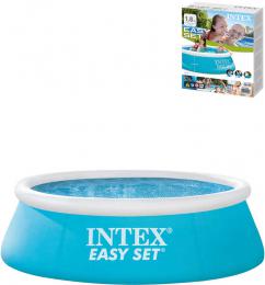 INTEX Bazén Easy Set Pool kruhový 183x51cm samostavìcí rodinný 28101