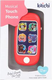 Baby telefon dotykový smartphone 14cm na baterie Svìtlo Zvuk