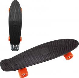 Skateboard dtsk pennyboard ern 60cm kovov osy oranov kola