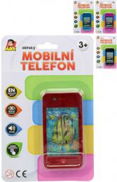 Telefon dtsk 11cm chytr mobil smartphone na baterie 4 barvy AJ Zvuk