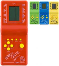 Hra retro postehov elektronick Kvadrix na baterie Tetris 4 barvy