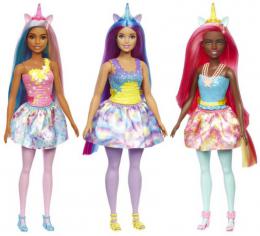 MATTEL BRB Panenka Barbie kouzeln vla jednoroec Dreamtopia 3 druhy