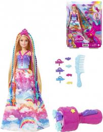 MATTEL BRB Panenka Barbie princezna s barevnými vlasy s nástrojem a doplòky