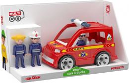 EFKO IGREK MultiGO Trio Fire set auto hasisk + 3 figurky s doplky