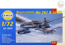 SMR Model letadlo Messerschmitt Me 262  1:72 (stavebnice letadla)