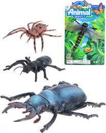 Zvtko hmyz 18-23cm 4 druhy na kart plast