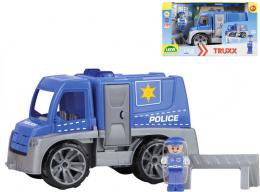 LENA Truxx Baby auto funkn policie 29cm set s figurkou plast v krabici