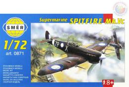 SMR Model letadlo Supermarine Spitfir 1:72 (stavebnice letadla)