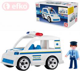 EFKO IGRÁÈEK MultiGO Policista set policejní auto s figurkou STAVEBNICE
