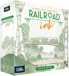 ALBI HRA Railroad Ink - Bohat zelen edice *SPOLEENSK HRY*