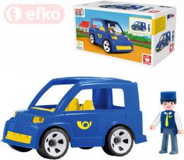 EFKO IGRÁÈEK MultiGO Poš�ák set poštovní auto s figurkou STAVEBNICE