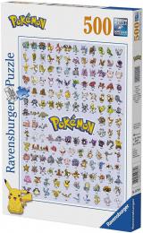 RAVENSBURGER Puzzle Prvních 151 Pokémonù skládaèka 500 dílkù