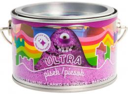 EP Line Ultra psek kinetick magick 200g fialov s glitry s formikami v plechovce