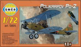 SMR Model letadlo dvouplonk Polikarpov Po-2 Kola 1:72 (stavebnice letadla)