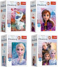 TREFL PUZZLE MiniMaxi Frozen 2 (Ledové Království) 16x22cm 20 dílkù 4 druhy