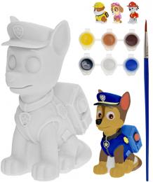 Paw Patrol Malování na figurku kreativní set s barvièkami 4 druhy porcelán