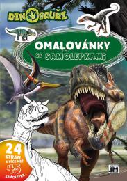 JIRI MODELS Omalovnky A4+ Dinosaui