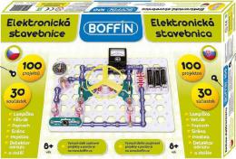 Boffin 100 elektronická stavebnice 100 projektù na baterie 30ks v krabici