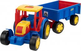 WADER GIGANT traktor s vlekem 66100 na psek