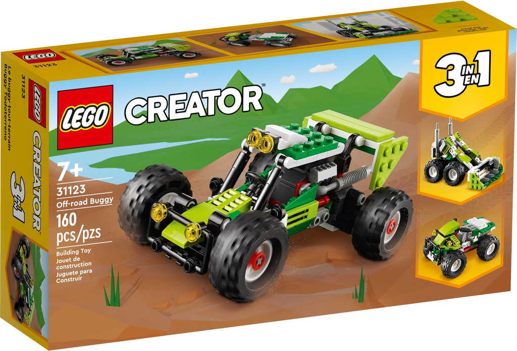 LEGO CREATOR Auto terénní bugina 3v1 31123 STAVEBNICE - zvìtšit obrázek