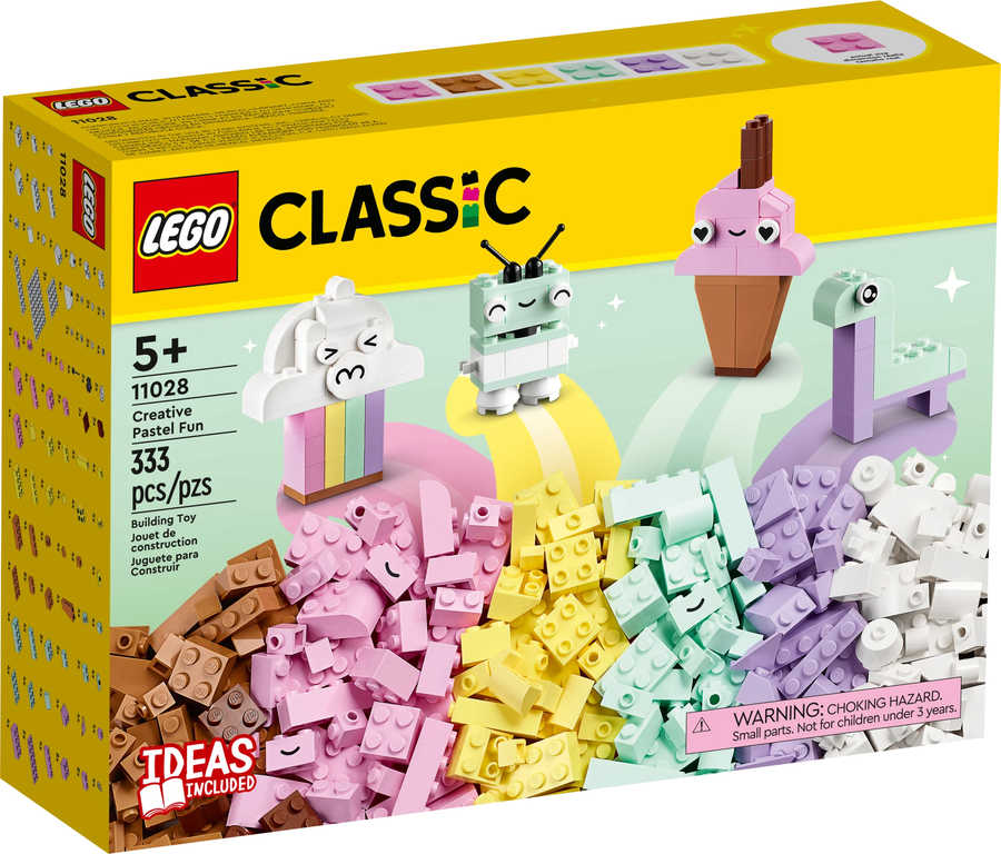 LEGO CLASSIC Pastelová kreativní zábava 11028 STAVEBNICE - zvìtšit obrázek