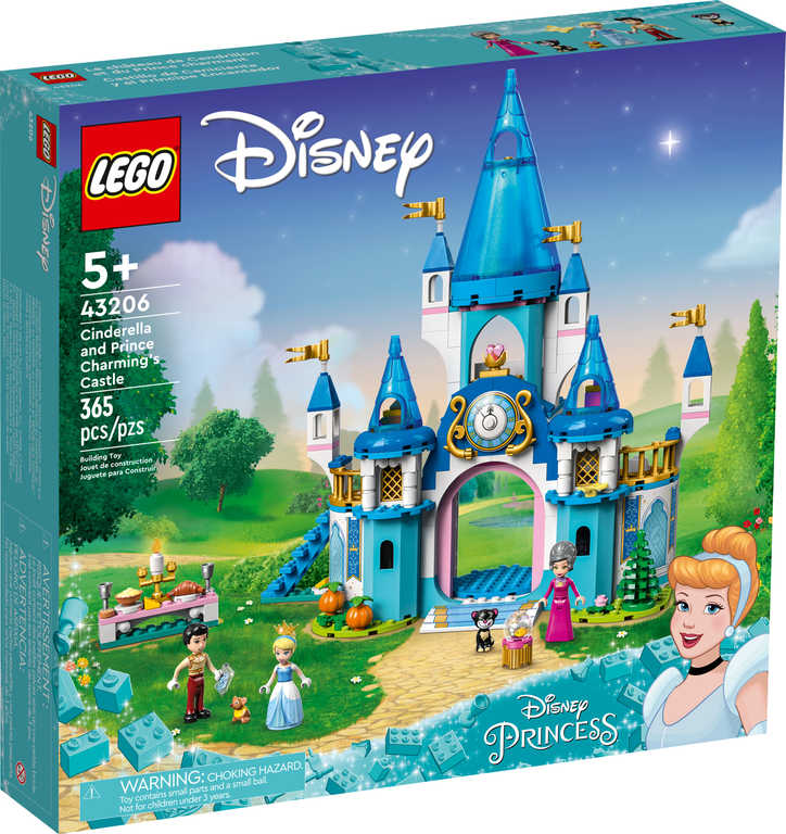 LEGO DISNEY Zámek Popelky a krásného prince 43206 STAVEBNICE - zvìtšit obrázek