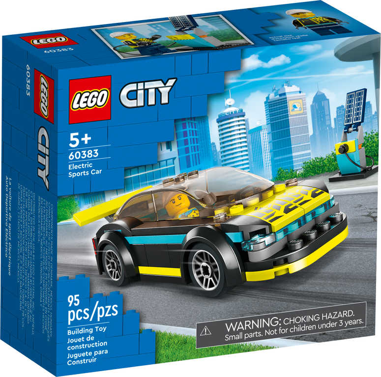 LEGO CITY Elektrické sportovní auto 60383 STAVEBNICE - zvìtšit obrázek